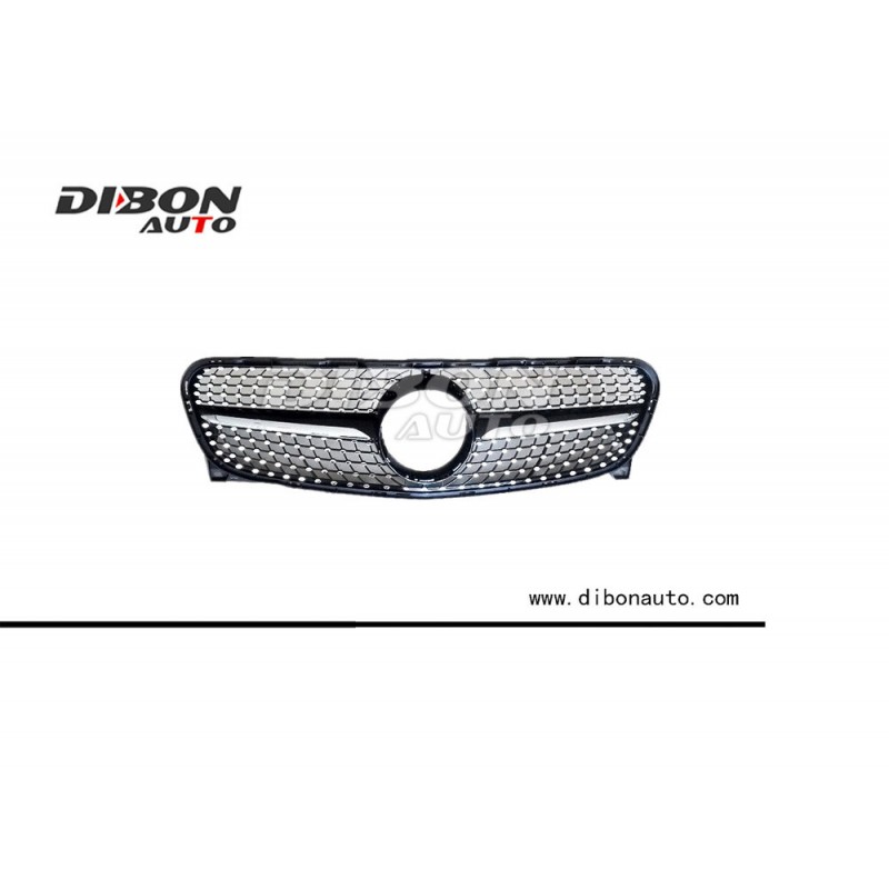 2014-2016 Mercedes-Benz GLA-Class  X156 Grille Diamand Style and Black